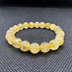 Rutile in Quartz Bracelet - Handmade